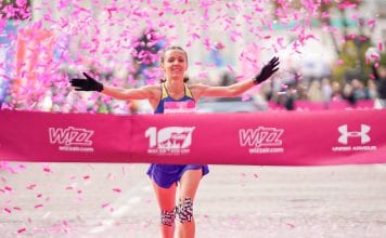 Наталія Семенович та Олександр Бабарика відсвяткували перемоги на ювілейному 10th Wizz Air Kyiv City Marathon