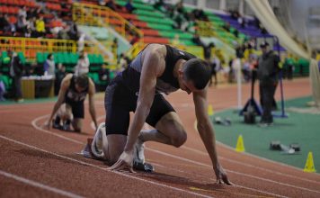 Олександр Погорілко оновив особистий рекорд в бігу на 400 метрів у манежі