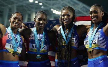 Збірні США стали чемпіонами світу у чотирьох естафетах