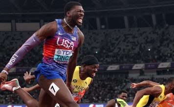 Американець знову перший: 13-та золота медаль США у бігу на 110 м з бар’єрами