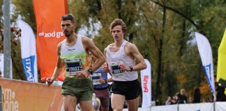 Старт Приватбанк Київського марафону Незламності на Трухановому острові у Києві